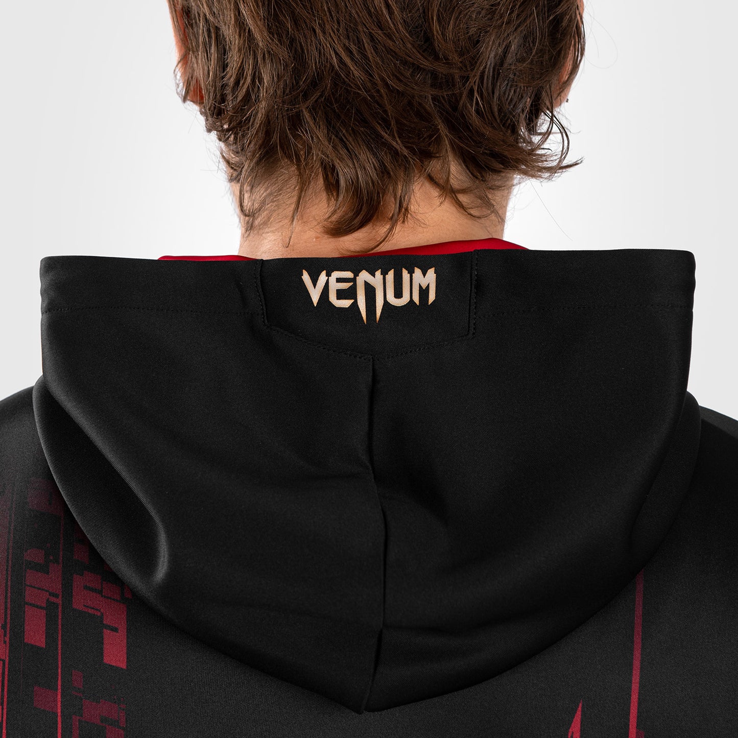 UFC Venum Performance Institute 2.0 Sudadera con cremallera para hombre - Negra/Roja