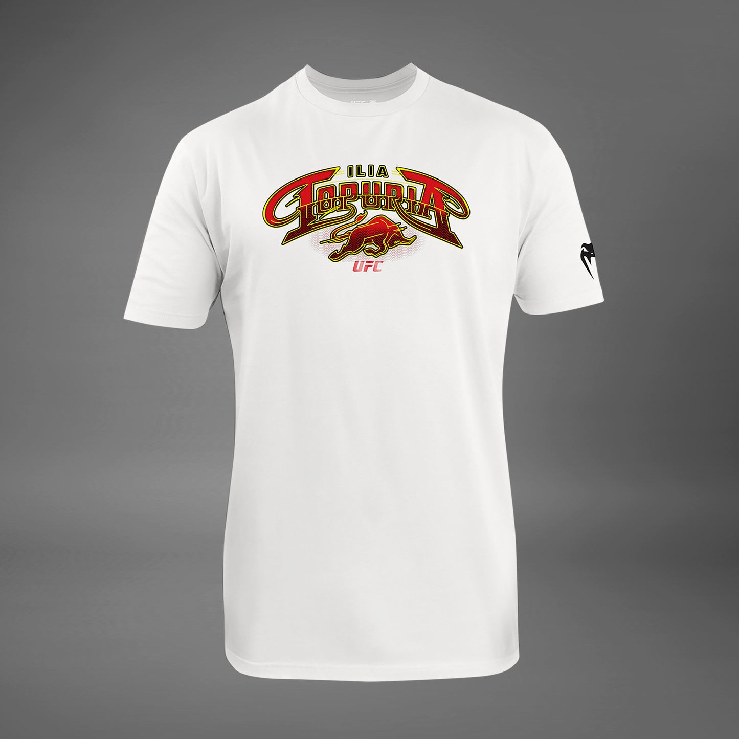 UFC Unrivaled by Venum Ilia Topuria Camiseta para Hombres - Blanca