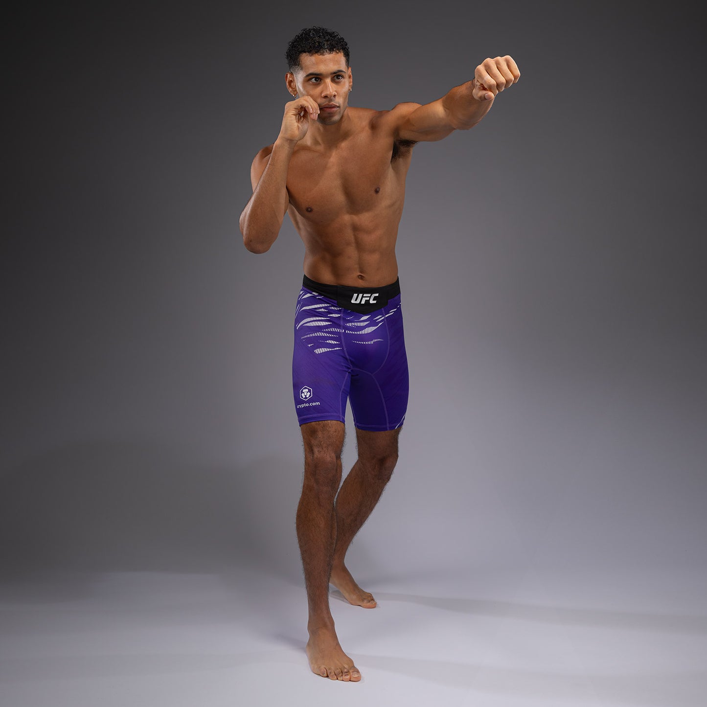 UFC Fusion by Venum Authentic Fight Night Vale Tudo Shorts para Hombre - Morado