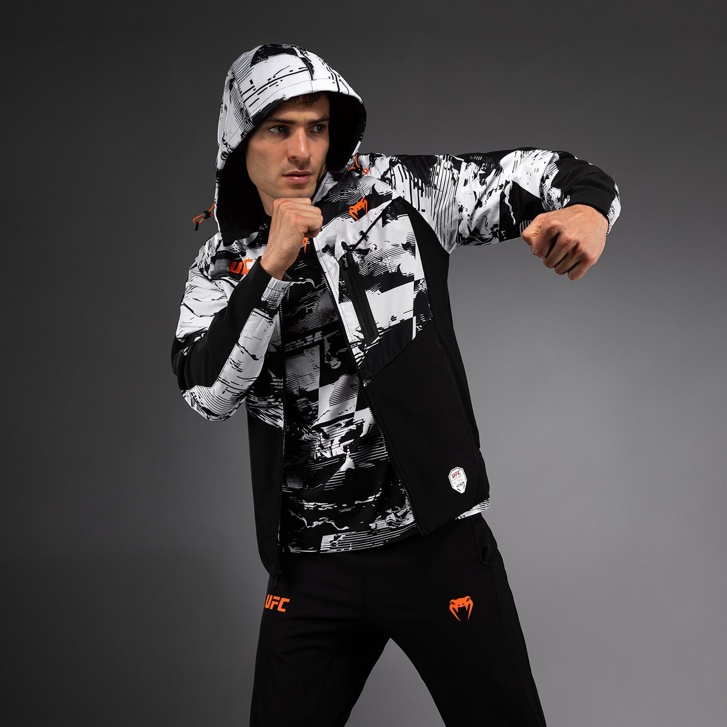 UFC Zenith by Venum Authentic Fight Week Sudadera con cremallera Hombre - Blanco