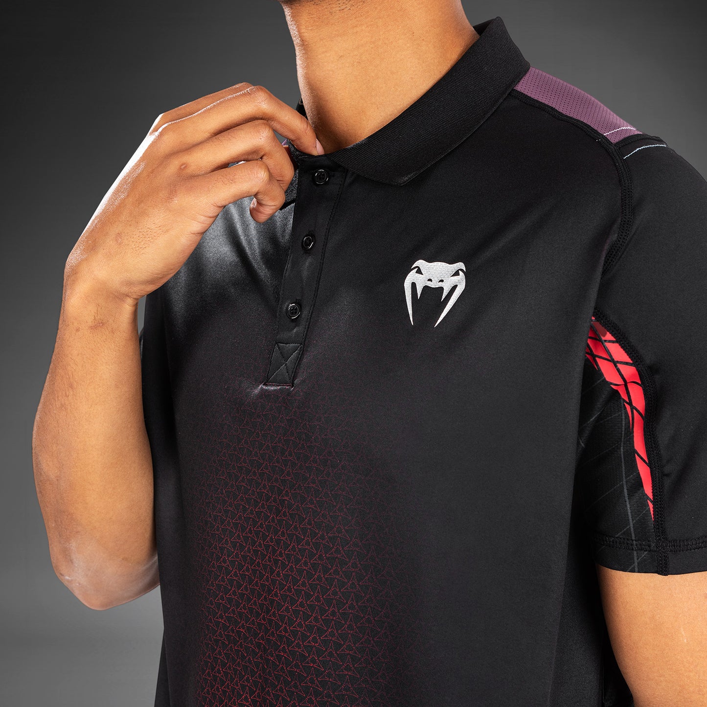 Venum x Dodge Banshee Polo Dry Tech Hombre - Negro