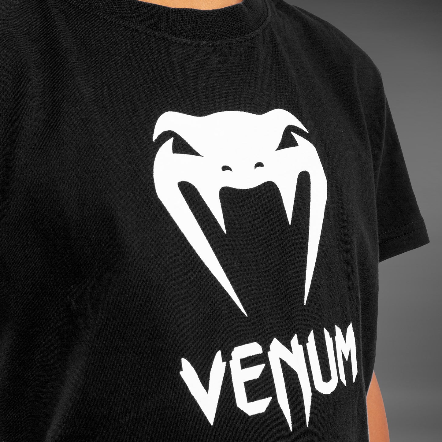 Camiseta Venum Classic - Niños - Negro