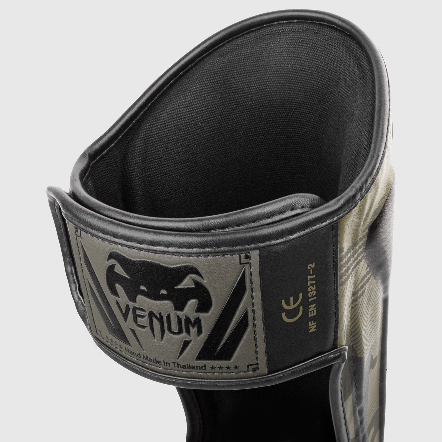Espinillera Venum Elite - Caqui Camo