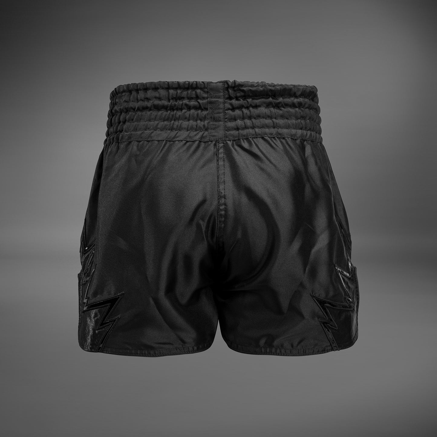 Pantalones cortos de Muay Thai Venum Inferno - Negro/Negro
