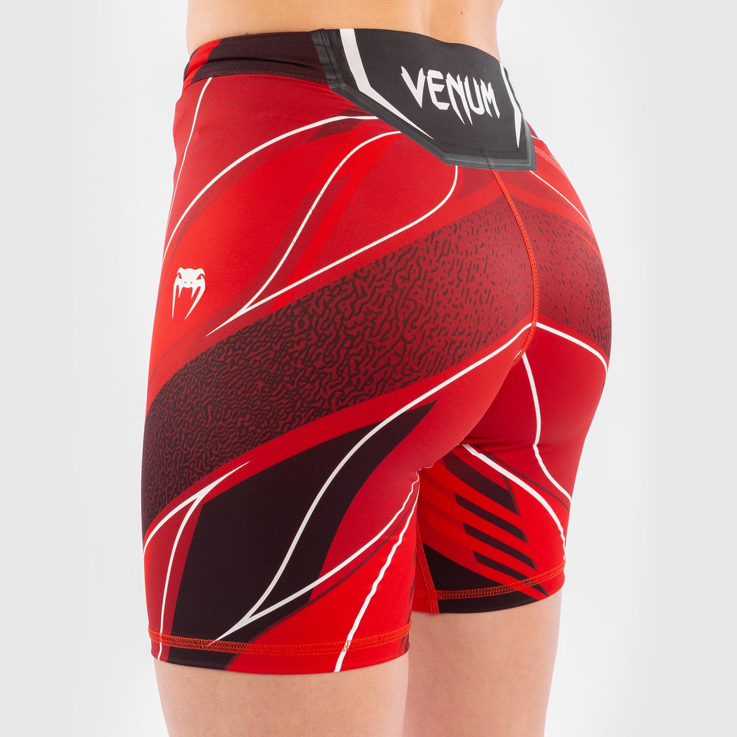 Pantalón De Vale Tudo Para Mujer UFC Venum Authentic Fight Night – Modelo Largo - Rojo