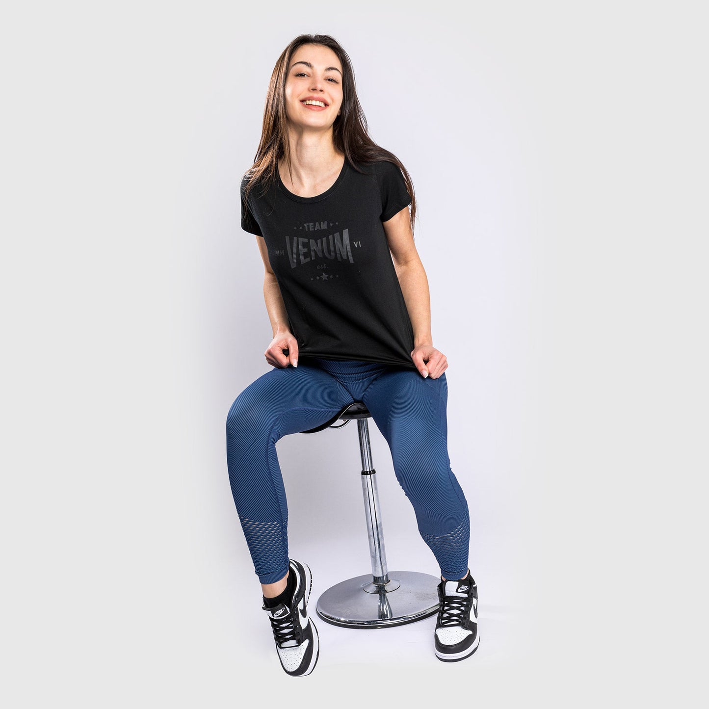Camiseta Venum Team 2.0 - Para mujer - Negra