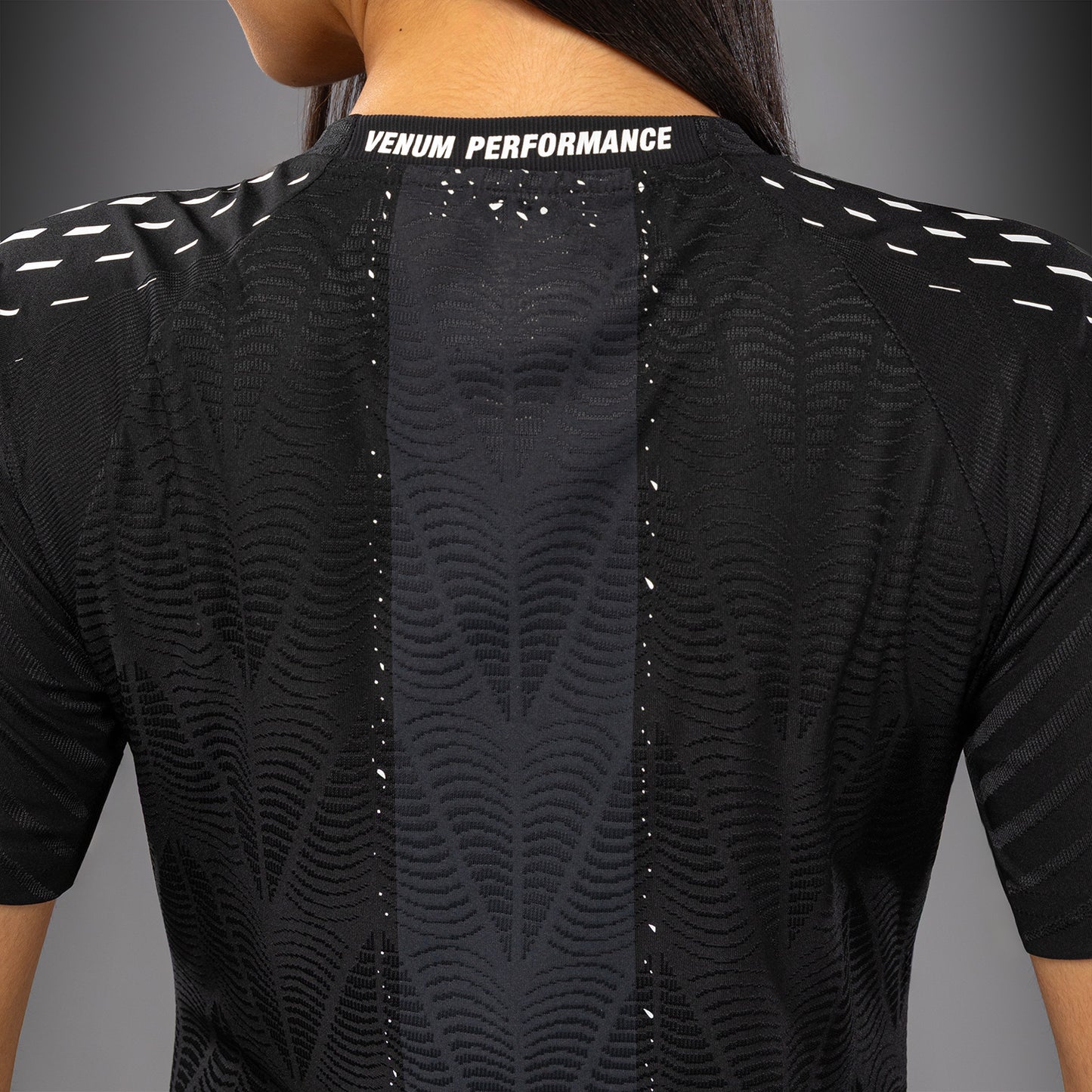 UFC Zenith by Venum Authentic Fight Night Camiseta oficial Walkout Mujer Personalizado - Negro