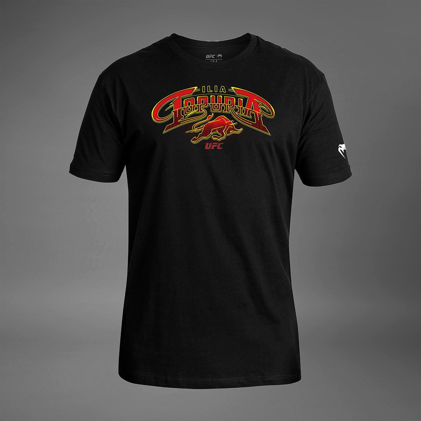 UFC Unrivaled by Venum Ilia Topuria Camiseta para Hombres - Negra