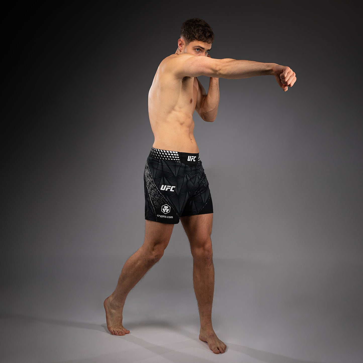 UFC Zenith by Venum Authentic Fight Night Short de pelea ajuste corto Hombre - Negro