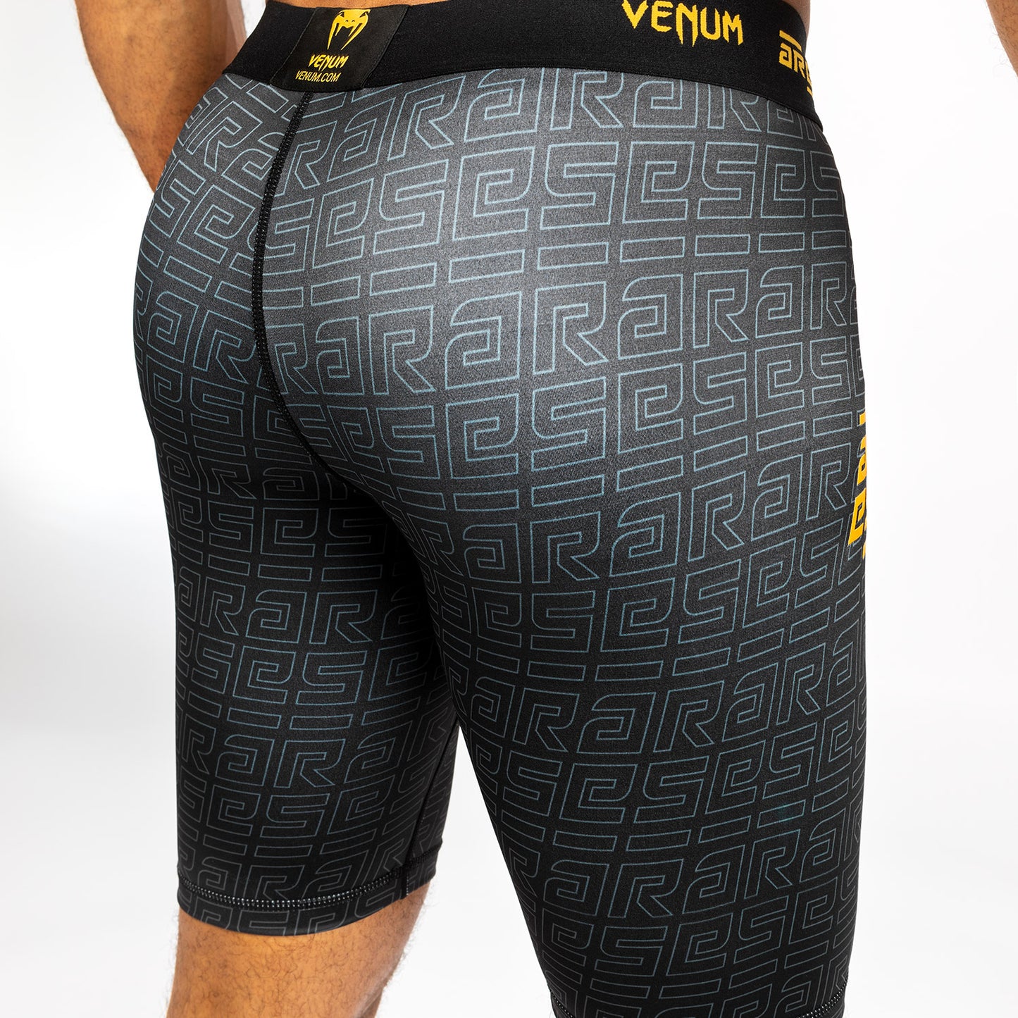 Venum x Ares Pantalones Vale Tudo para Hombre - Negro/Dorado