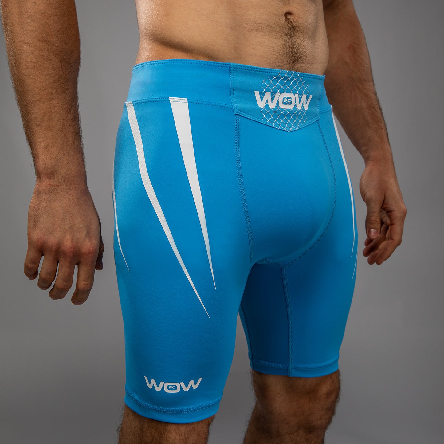 Venum x WOW FC Pantalones Vale Tudo para Hombre - Azul Pacífico
