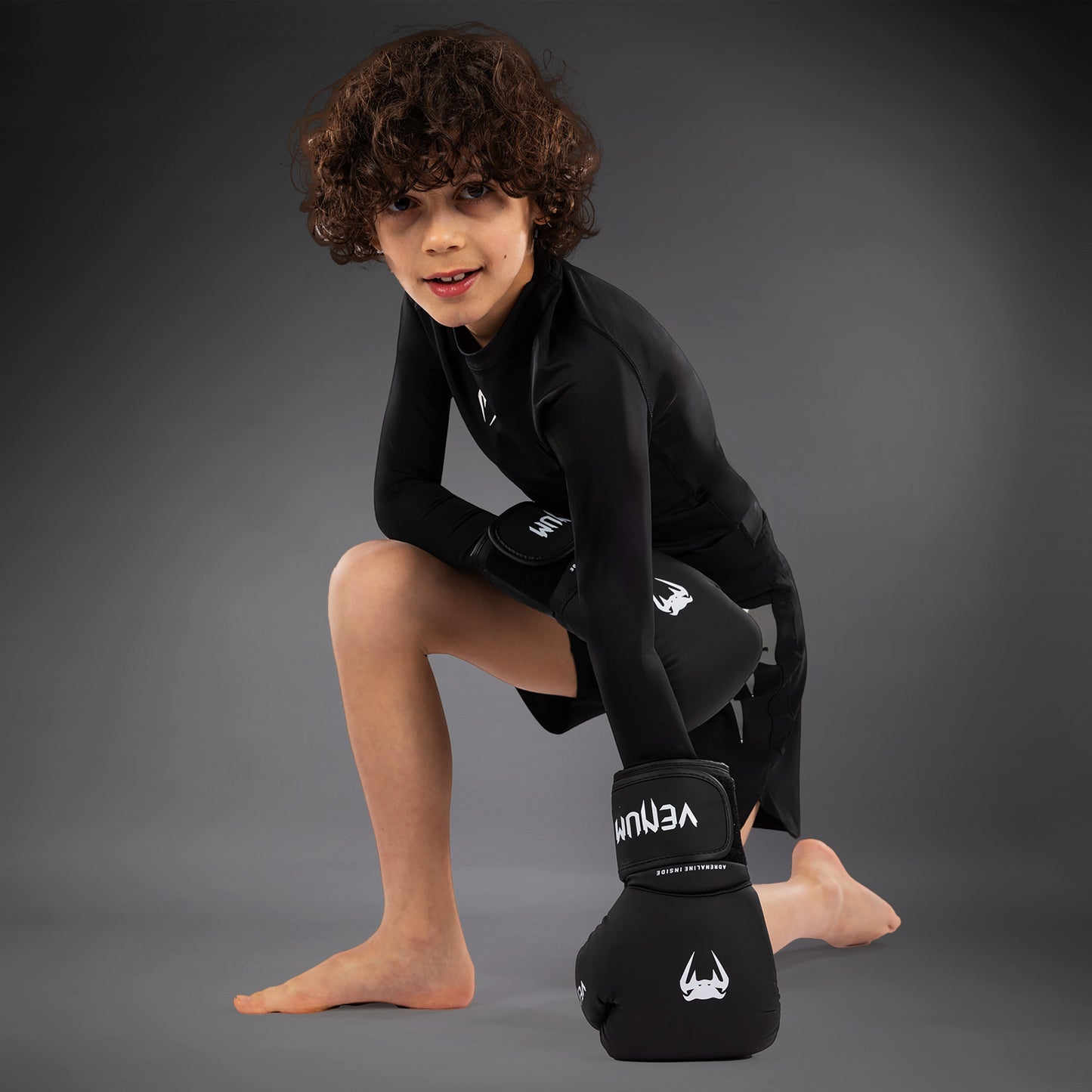 Venum Light Pantalón corto infantil Fight - Negro