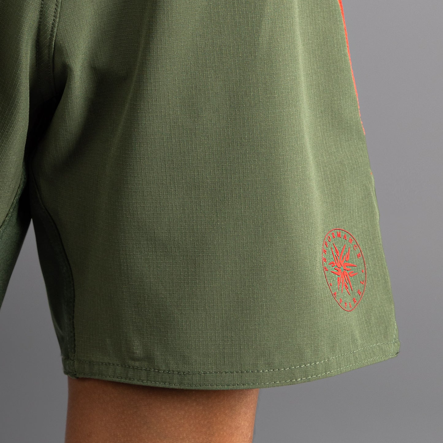 Venum Light Pantalones de Lucha para Niños - Verde Ejército/Naranja