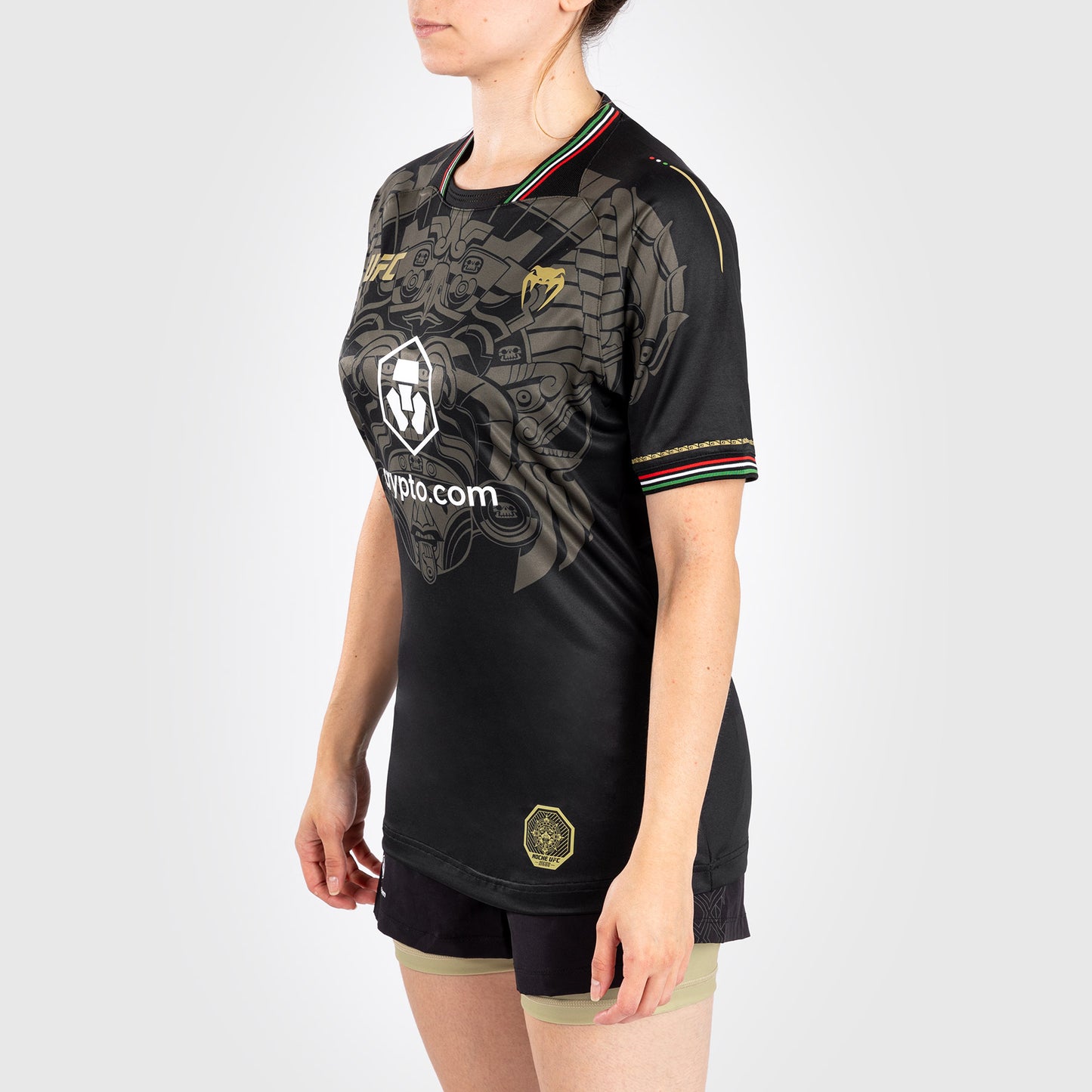 Noche UFC by Venum Authentic Fight Night Camiseta Dry Tech Mujer - Negro