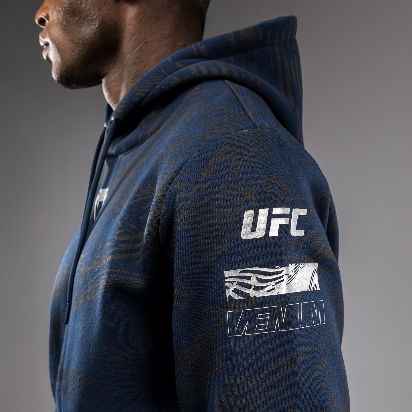 UFC Fusion by Venum Fight Week Sudadera con Capucha para Hombre - Azul oceánico