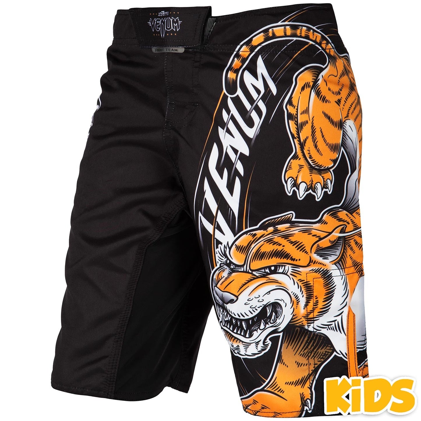Pantalones cortos de lucha para ninos Venum Tiger King - Negro