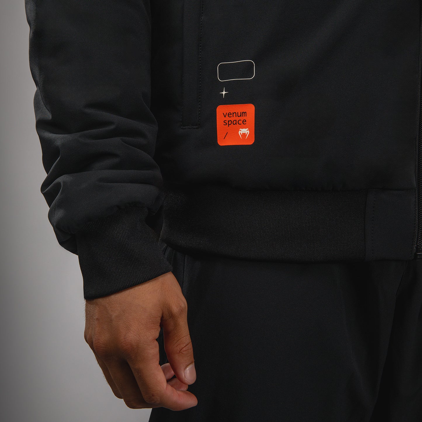 Venum Eclipse Cazadora Bomber – Negro/Hueso