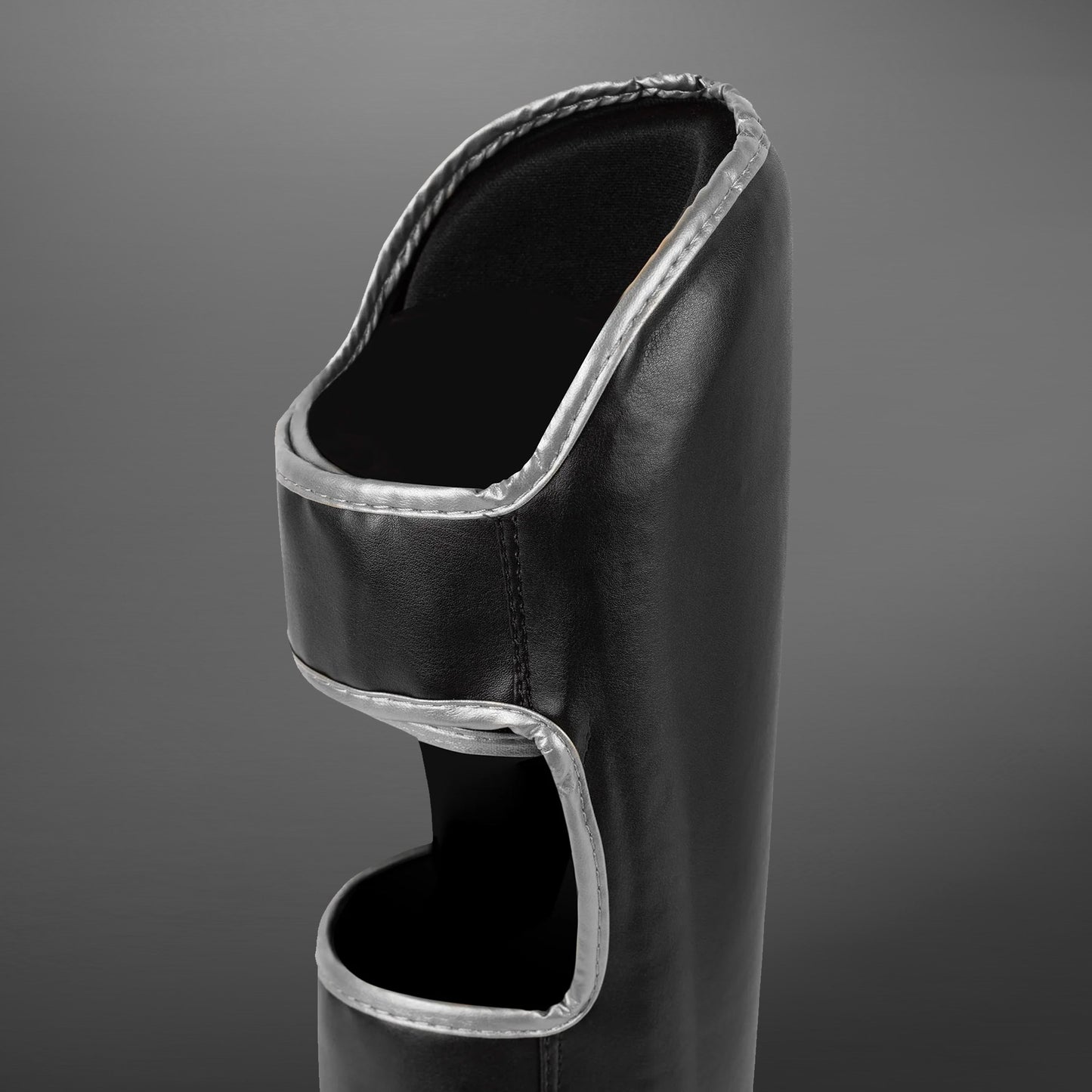 Venum Challenger Espinilleras de pie - Negro/Plata