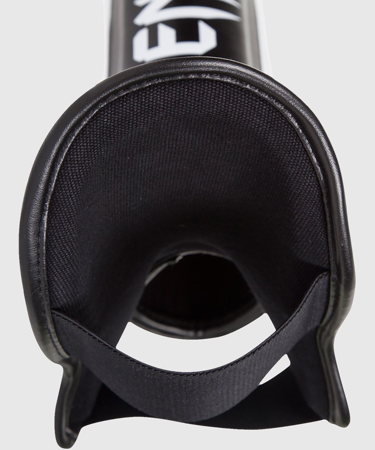 Espinilleras Venum Elite Standup - Negro/Rojo/Gris