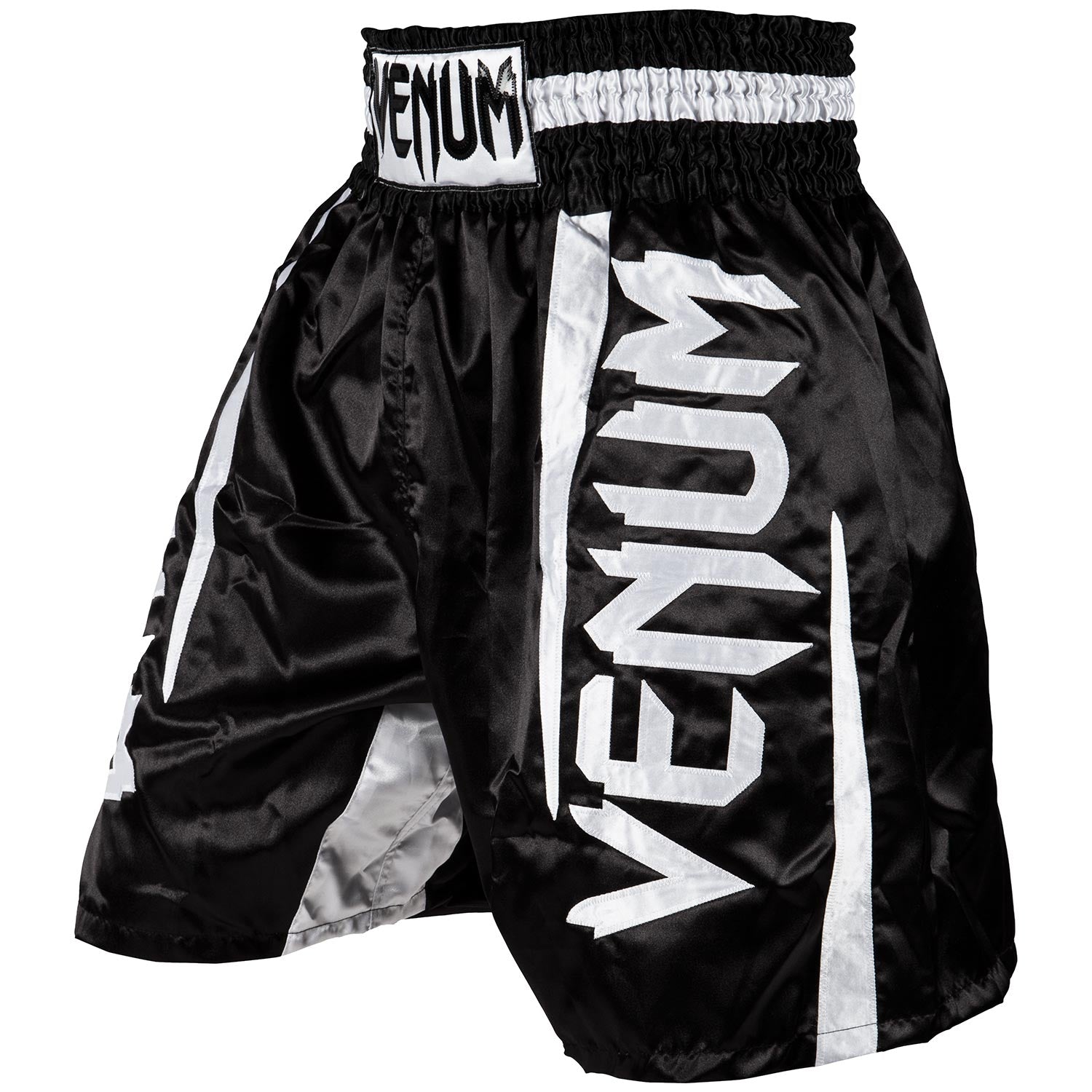 Pantalones de Boxeo Venum Elite - Negro/Blanco – Venum España