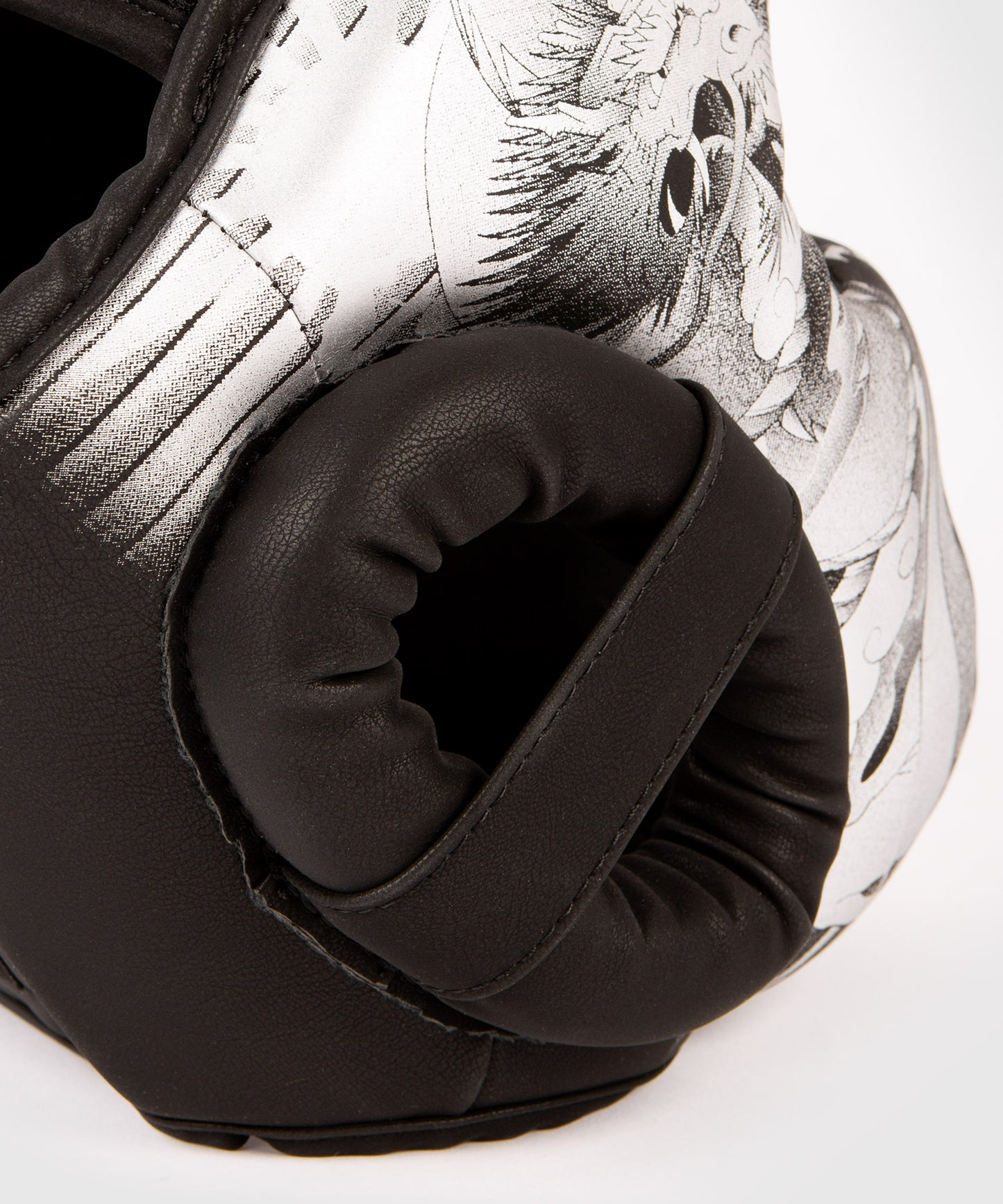 Casco de boxeo Venum YKZ21 - Negro/Plata