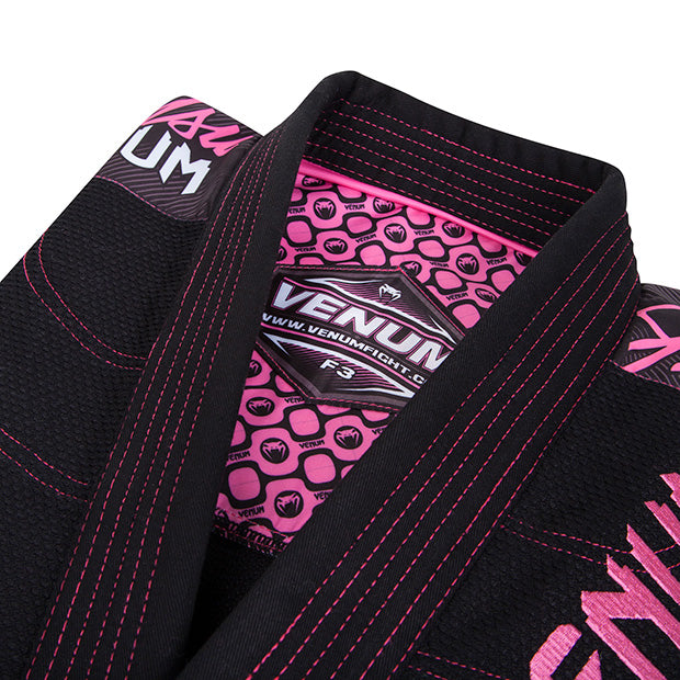 Kimono para BJJ Venum Challenger 2.0 Mujer - Negro