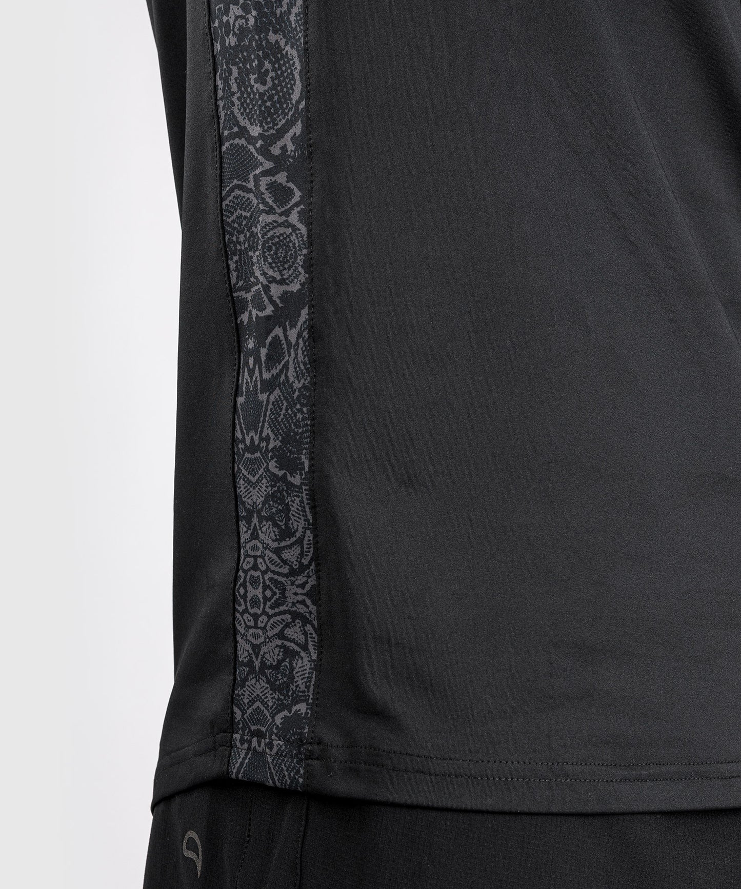 Camiseta Dry-Tech Venum Classic Evo - Negro/Negro Reflectante