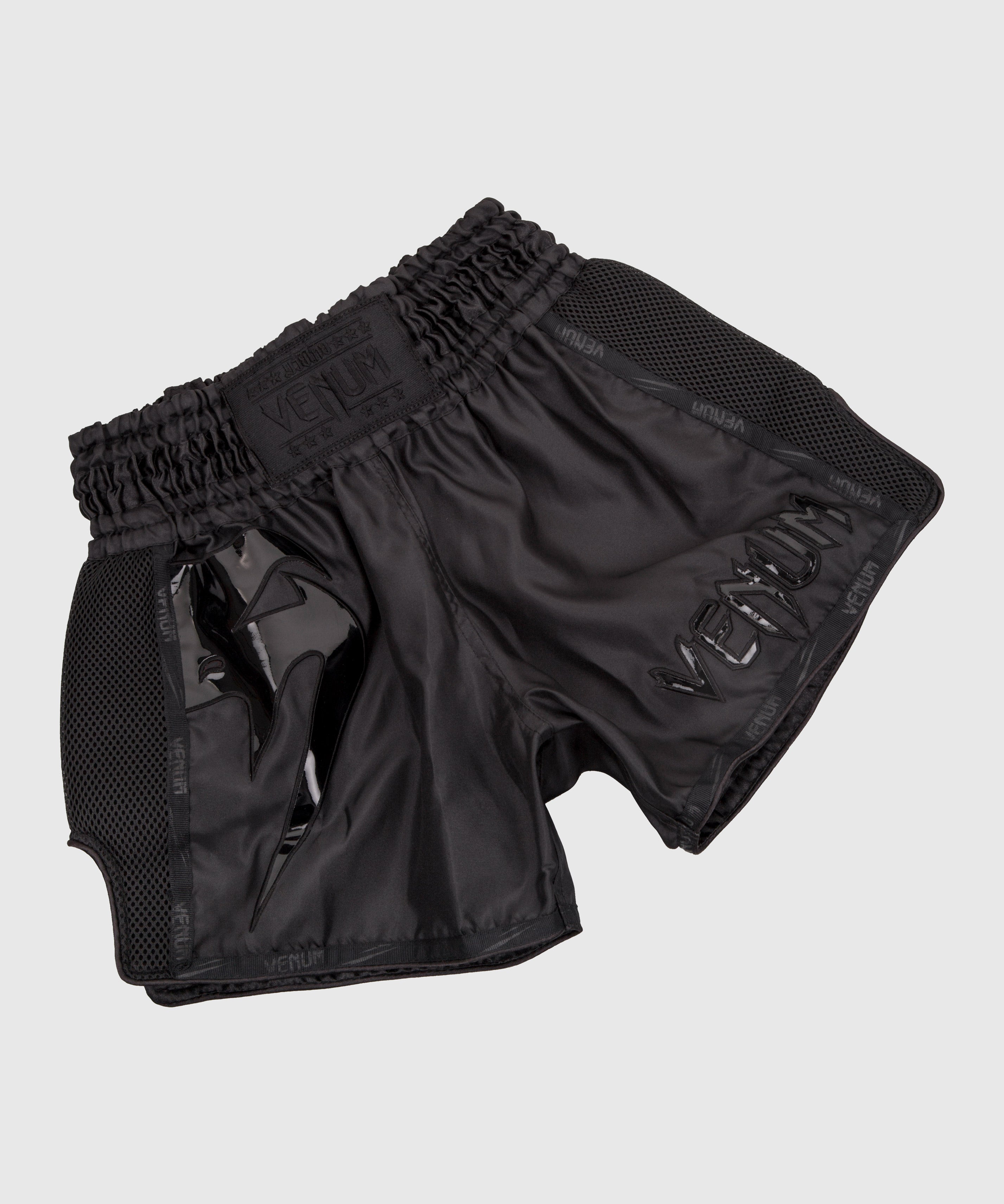 Pantalones de Muay Thai Venum Giant Camo - Negro/Amarillo – Venum España