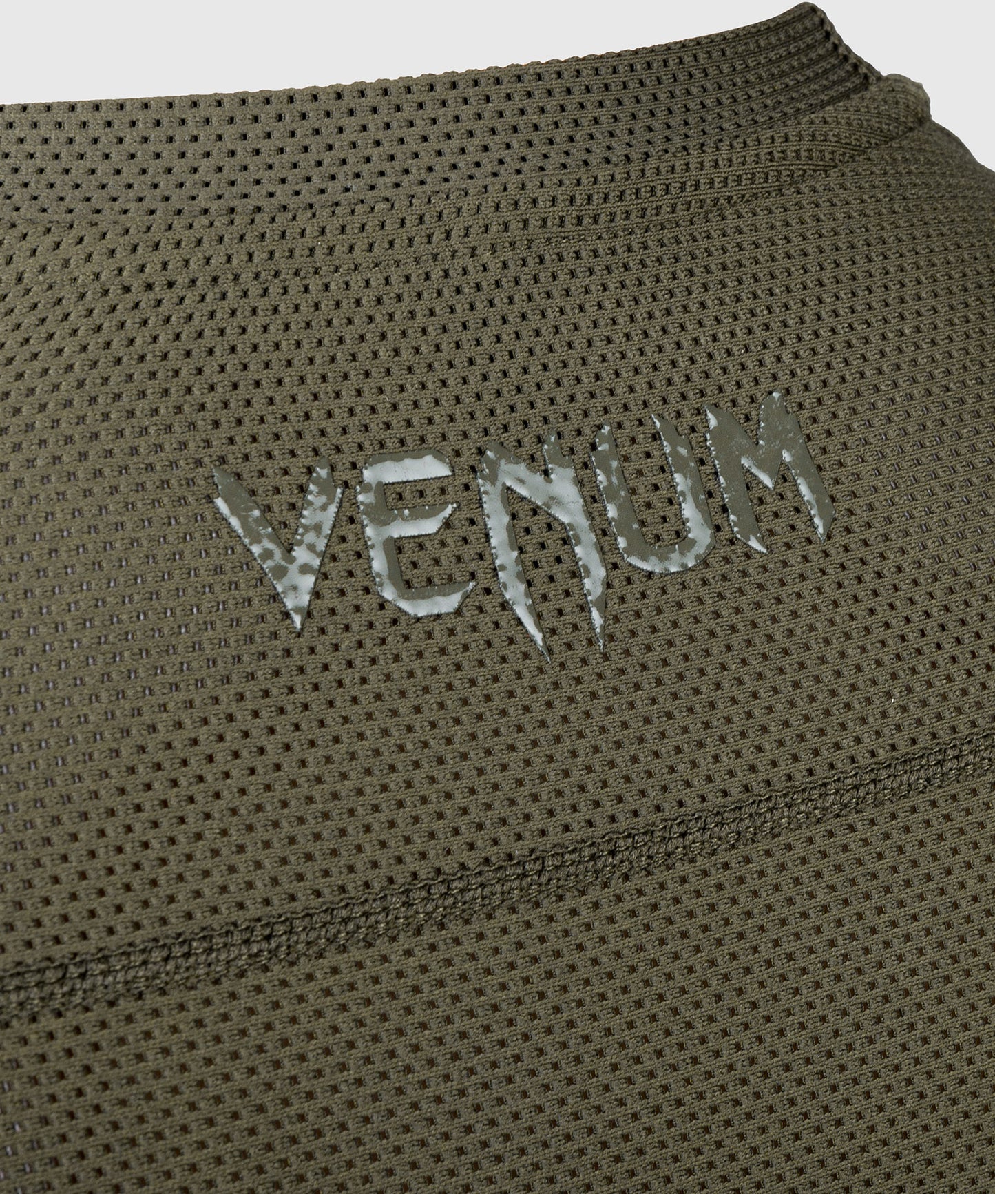Venum G-Fit Rashguard - Manga corta - Kaki