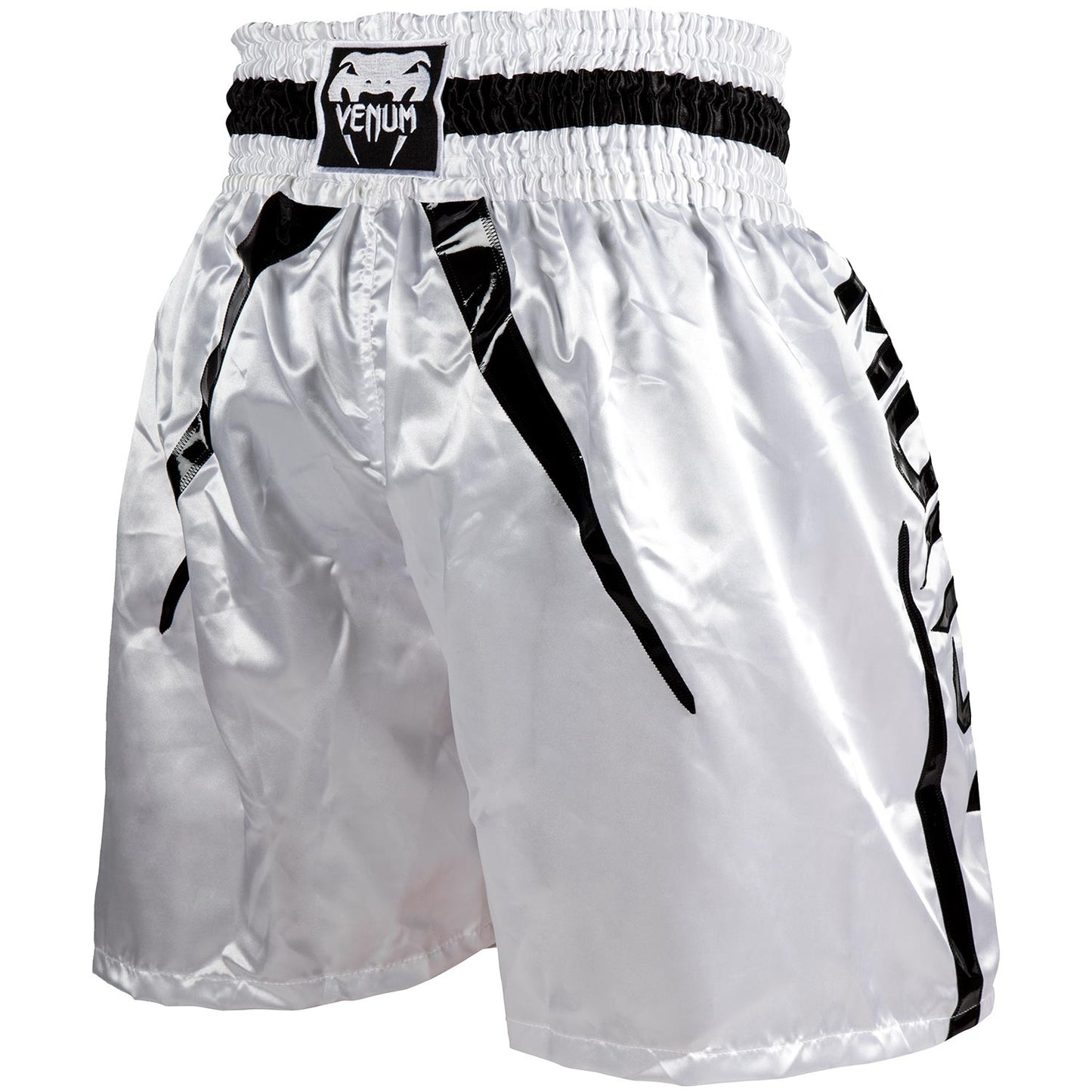 Pantalones de Boxeo Venum Elite - Blanco/Negro