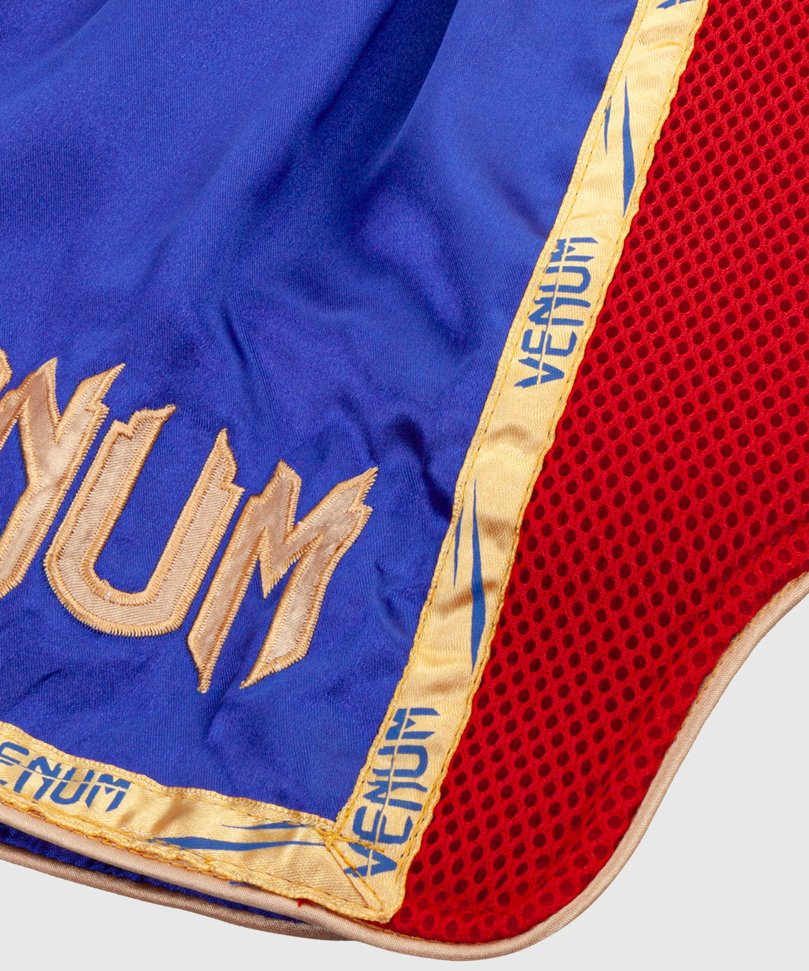 Pantalones Cortos de Muay Thai Venum Giant - Navy/Gold