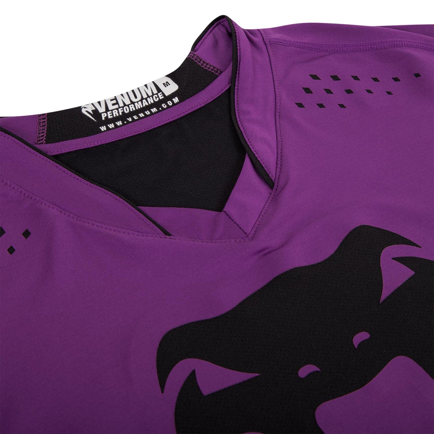 Camiseta Venum Hurricane X Fit™ - Violeta/Negro