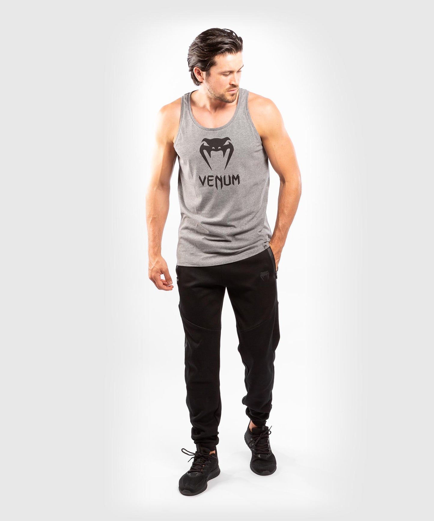 Camiseta sin mangas Venum Classic - Gris jaspeado