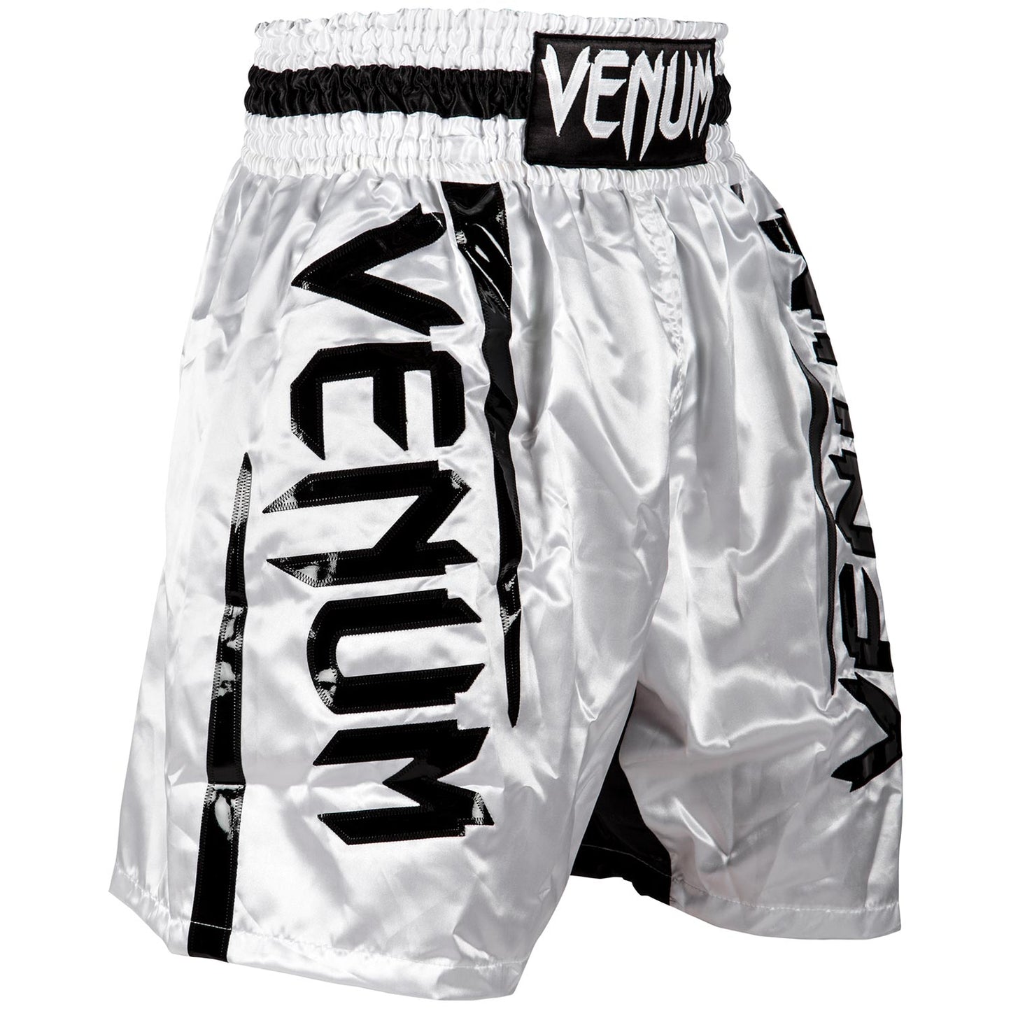 Pantalones de Boxeo Venum Elite - Blanco/Negro