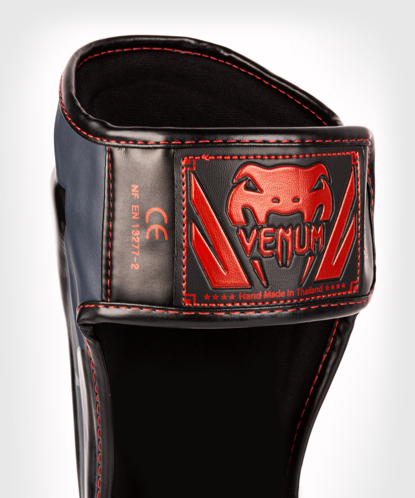 Espinilleras Venum Elite - Azul Marino/Negro-Rojo