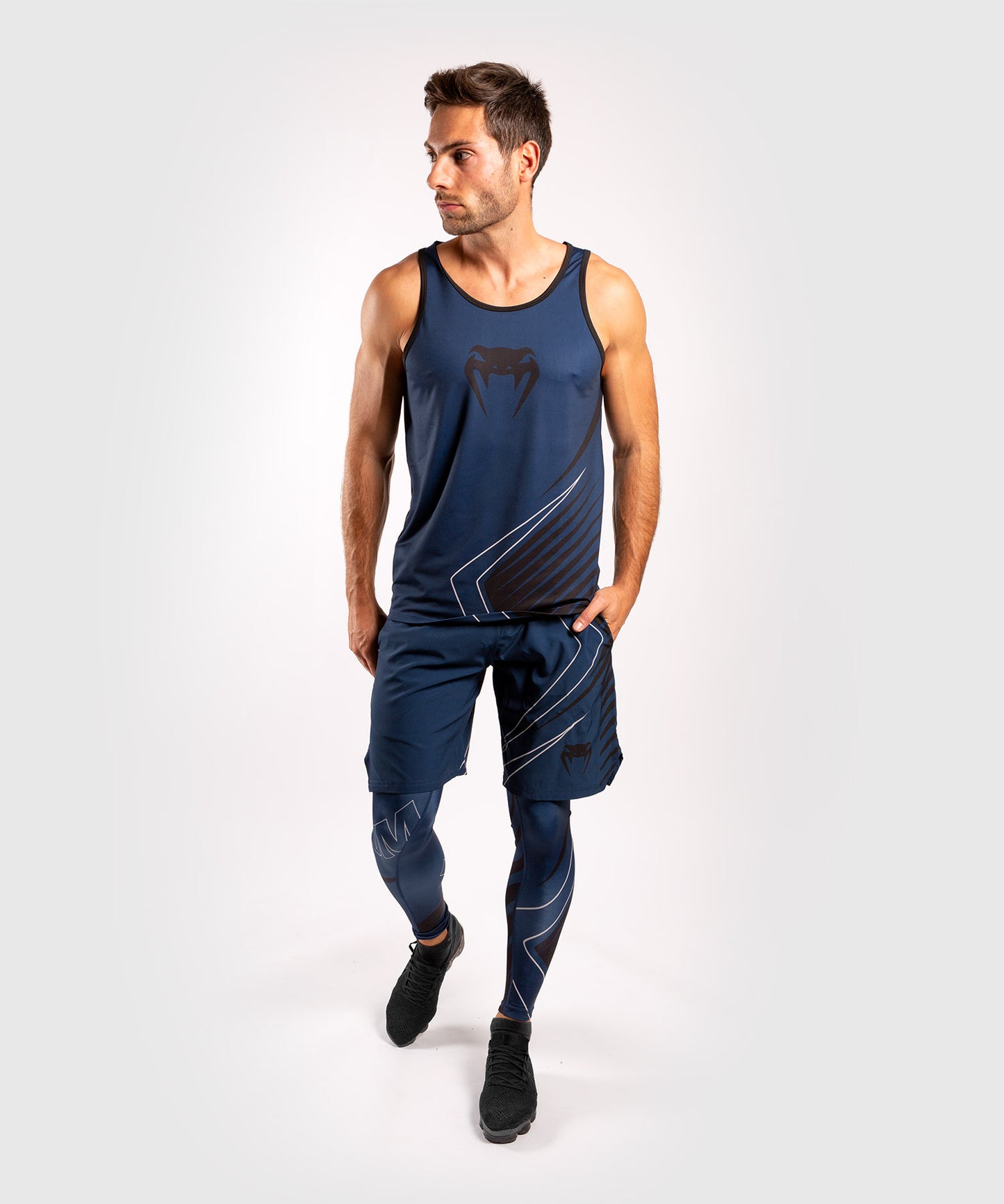 Camiseta sin mangas Dry-Tech Venum Contender 5.0 - marino/arena