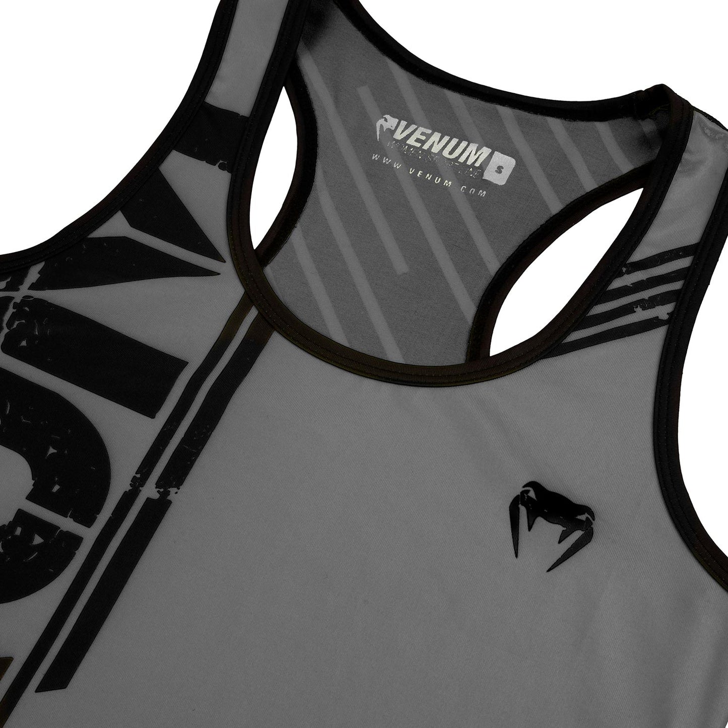 Camiseta sin Mangas Venum Power - Gris/Negro
