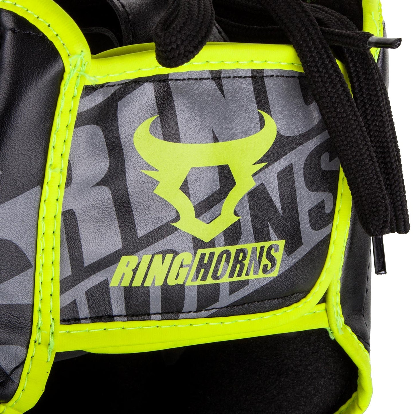 Casco Ringhorns Nitro - Negro/Amarillo Fluo