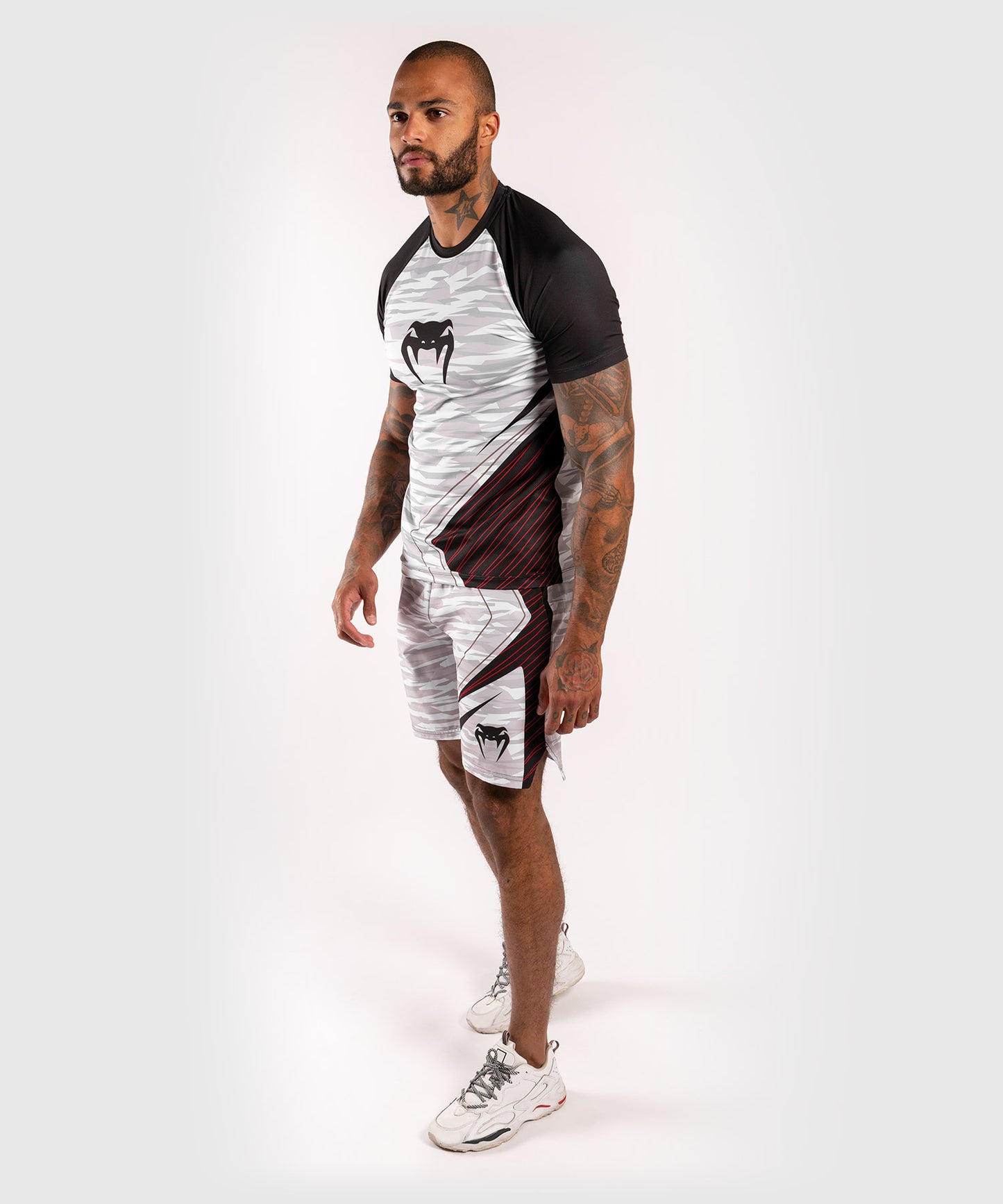 Camiseta Dry-Tech Venum Contender 5.0 - White/Camo