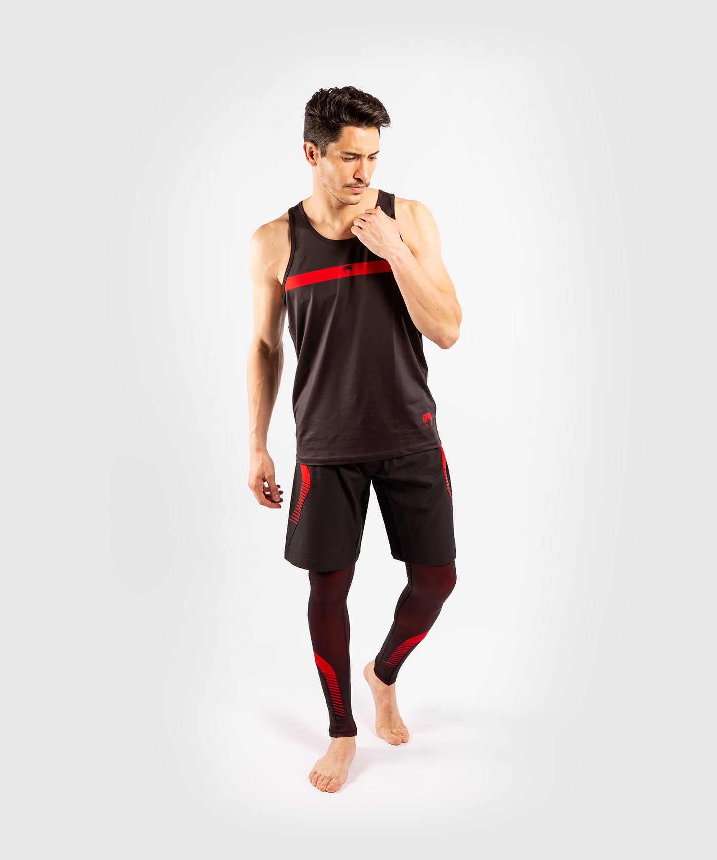 Pantalones cortos de combate Venum No Gi 3.0 - Negro/Rojo