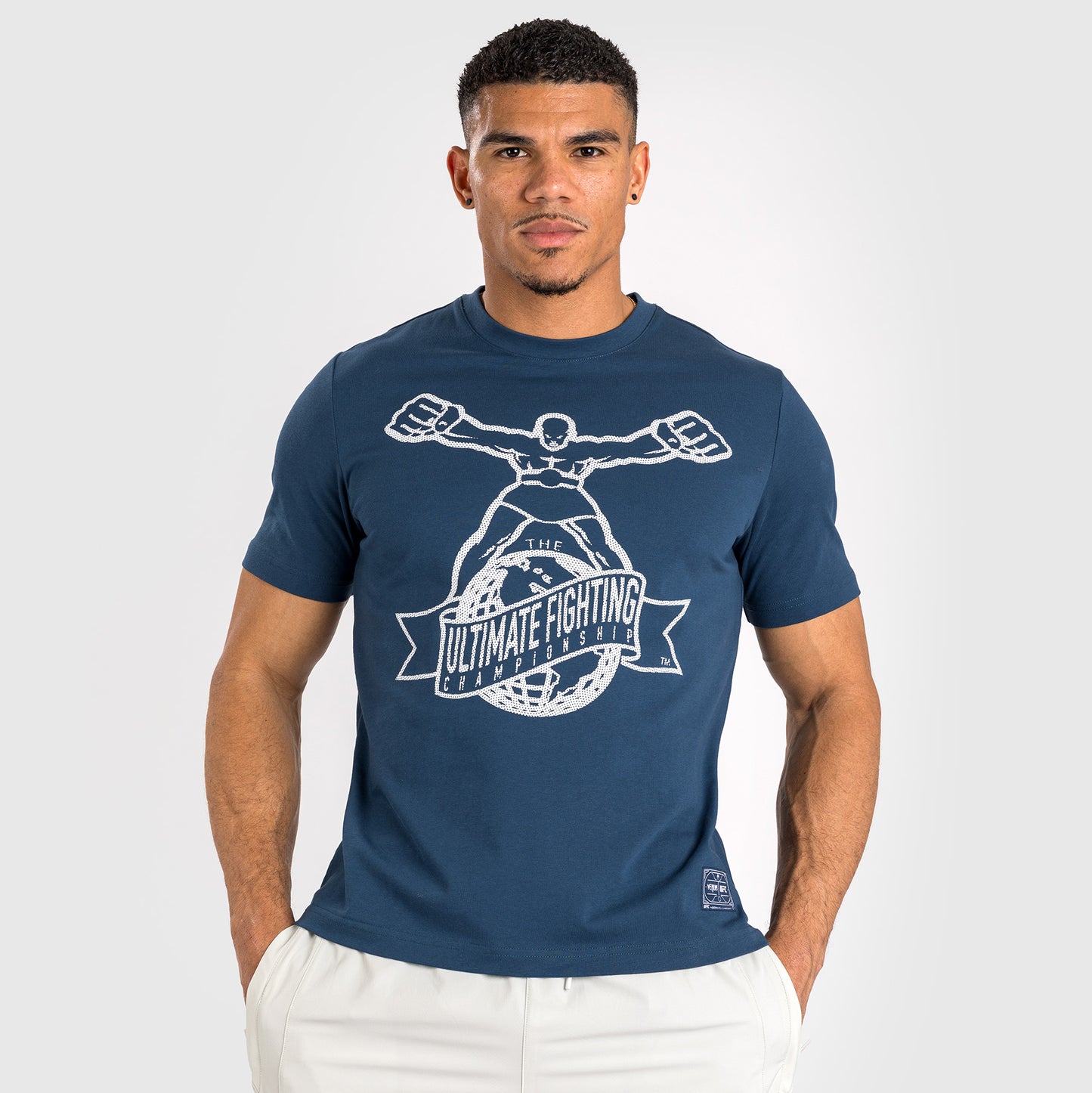 UFC by Venum Ulti-Man Camiseta - Azul Marino/Blanco
