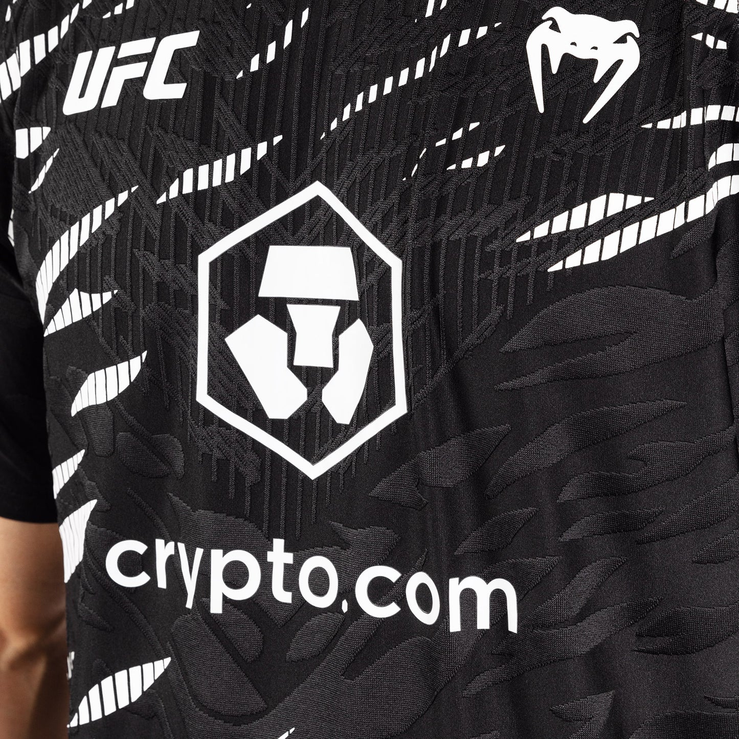 UFC Fusion by Venum Personalizados Authentic Fight Night Camiseta de Salida para Hombre - Negro