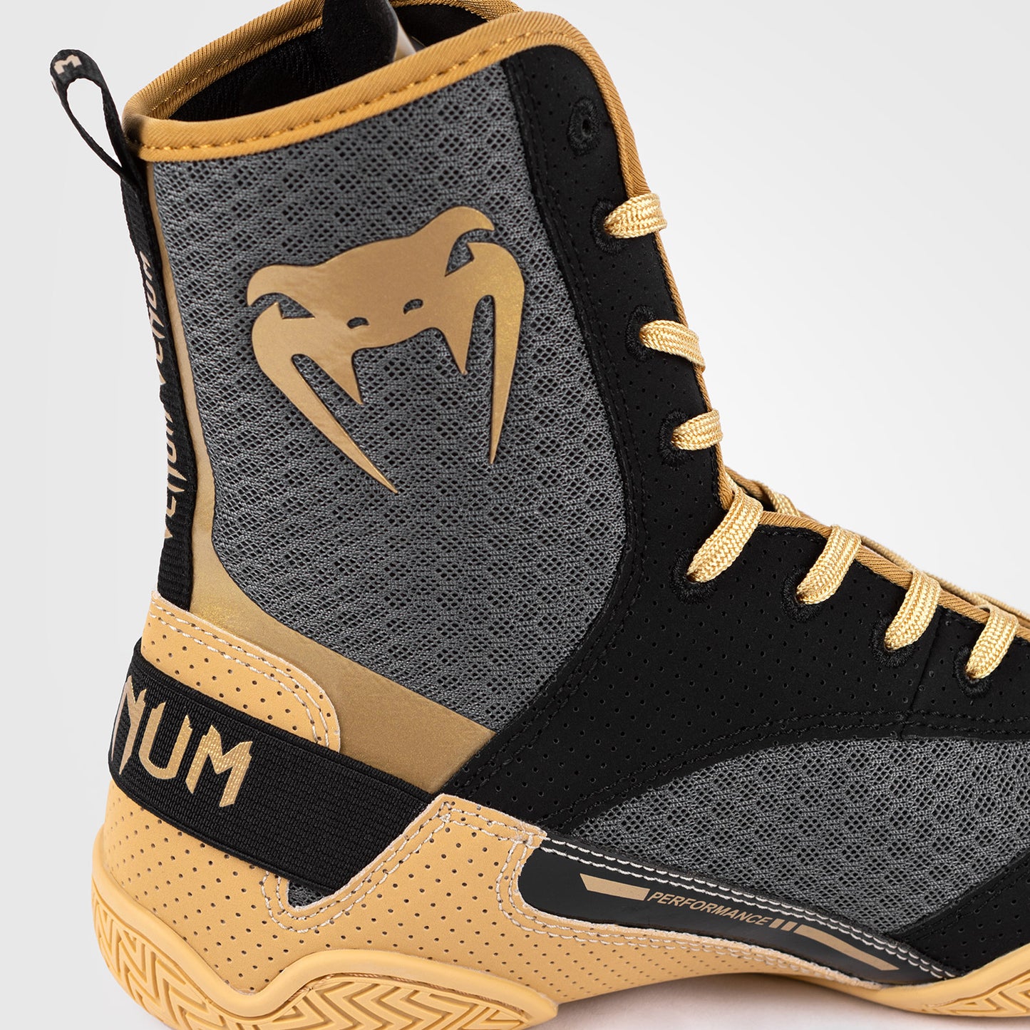 Venum Elite Zapatillas de Boxeo - Negro/Beige