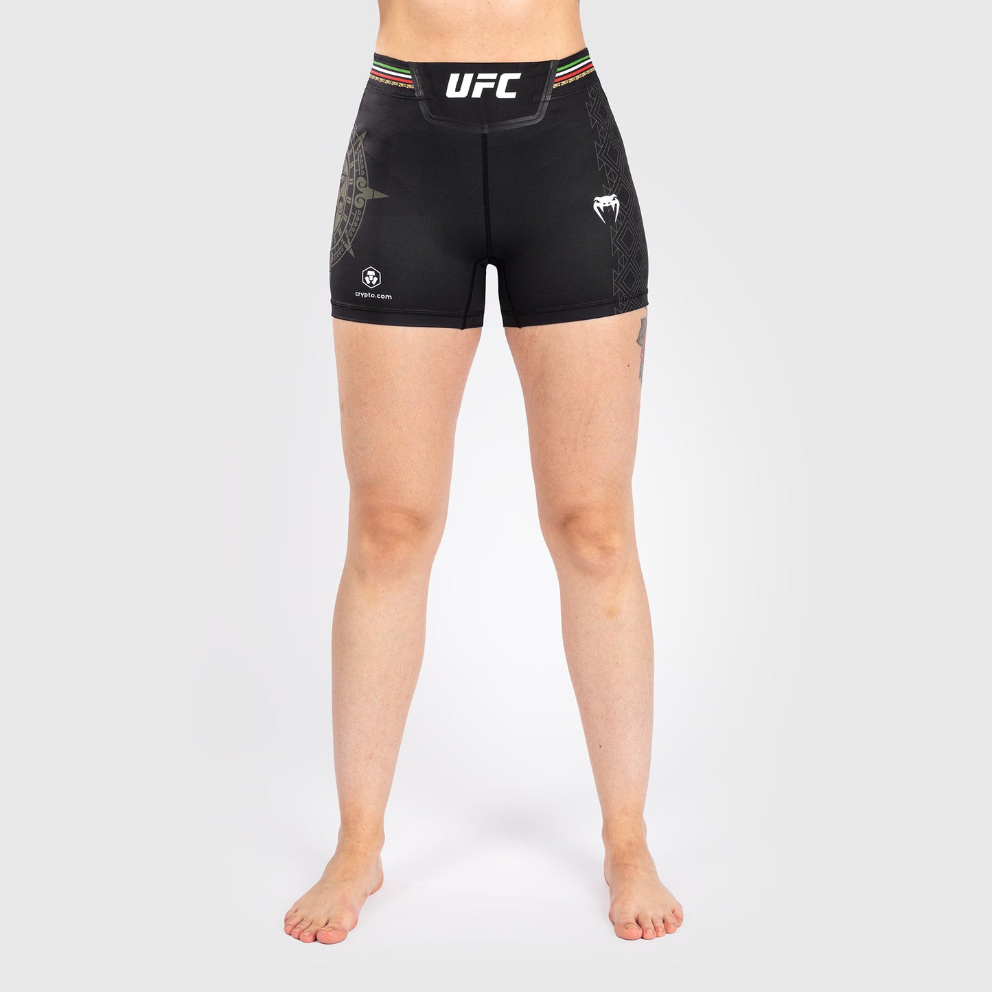 Noche UFC by Venum Authentic Fight Night Pantalones cortos Vale Tudo para mujer - Corte corto - Negro