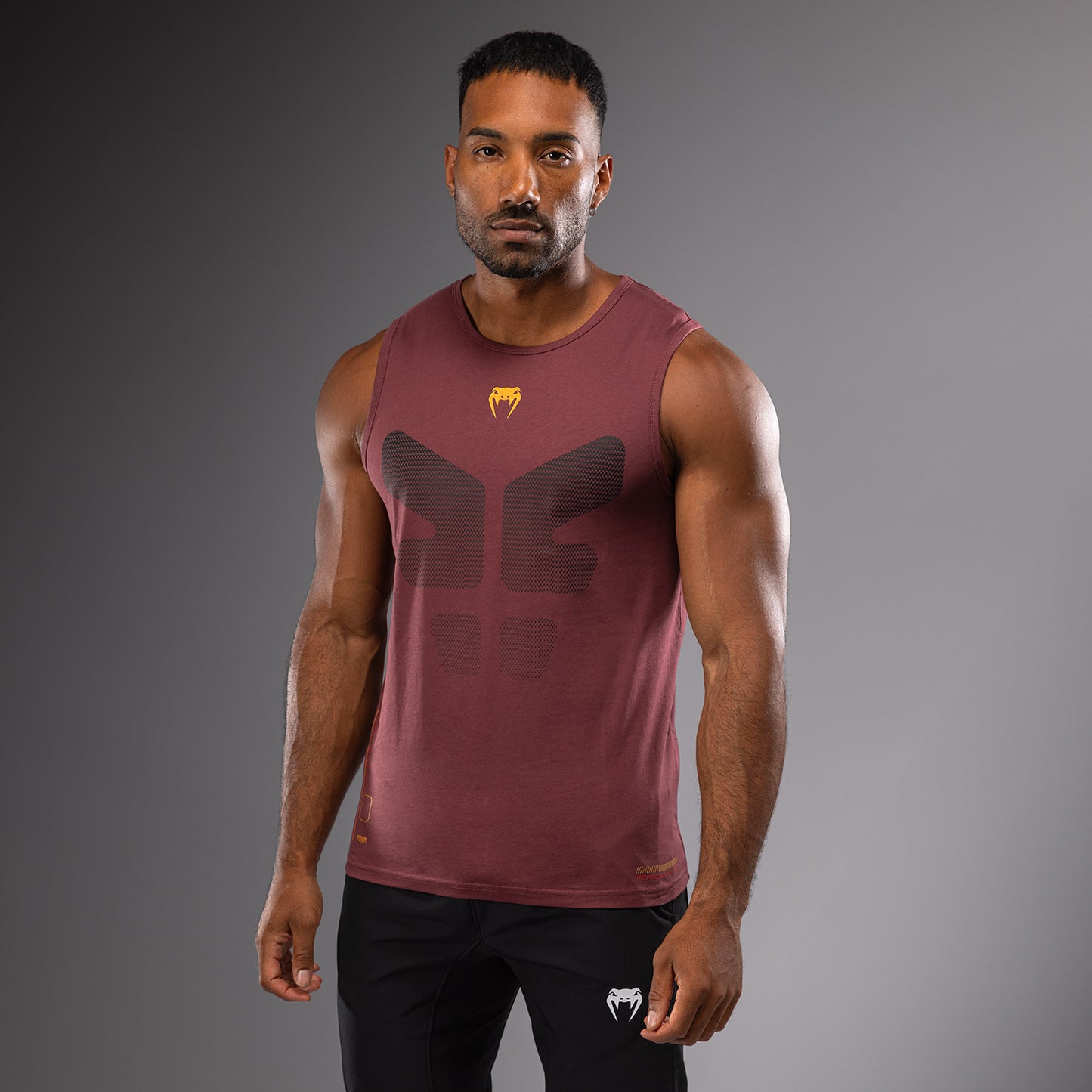 Venum Tactical XT Camiseta de tirantes - Negra/Burdeos/Oro