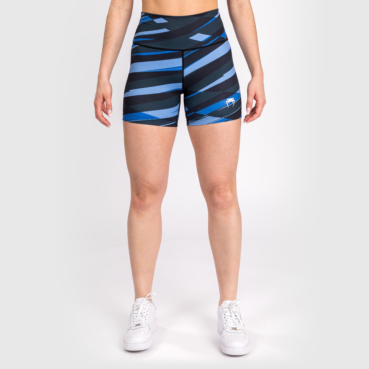 Venum Abyss Shorts de Compresión para Mujer - Azul Sombra