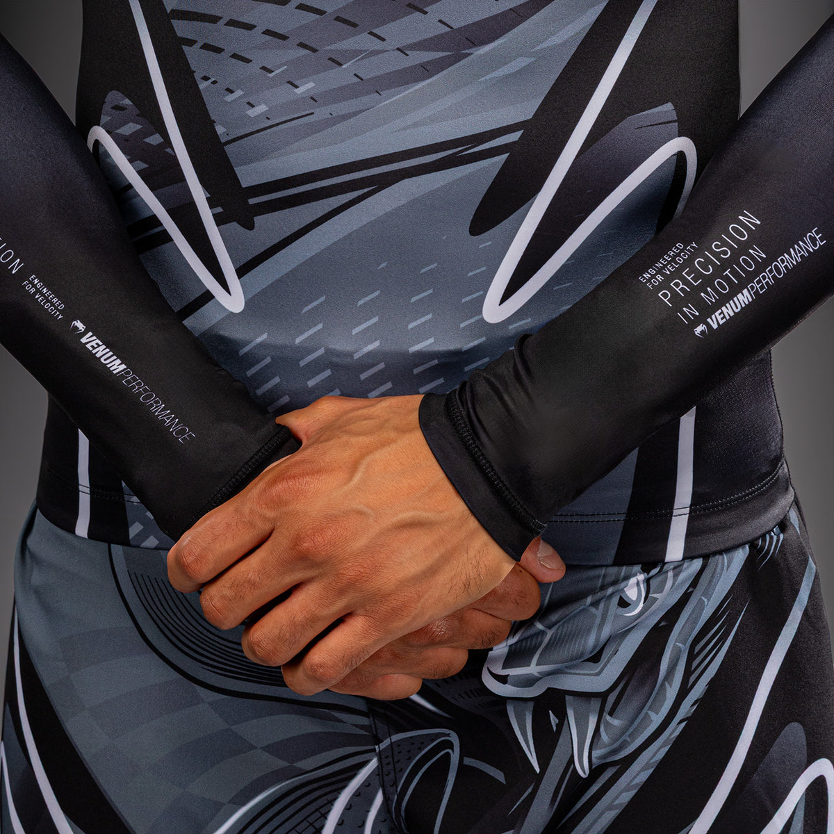 Venum Crimson Viper 2.0 Rashguard de manga larga - Negro/Gris