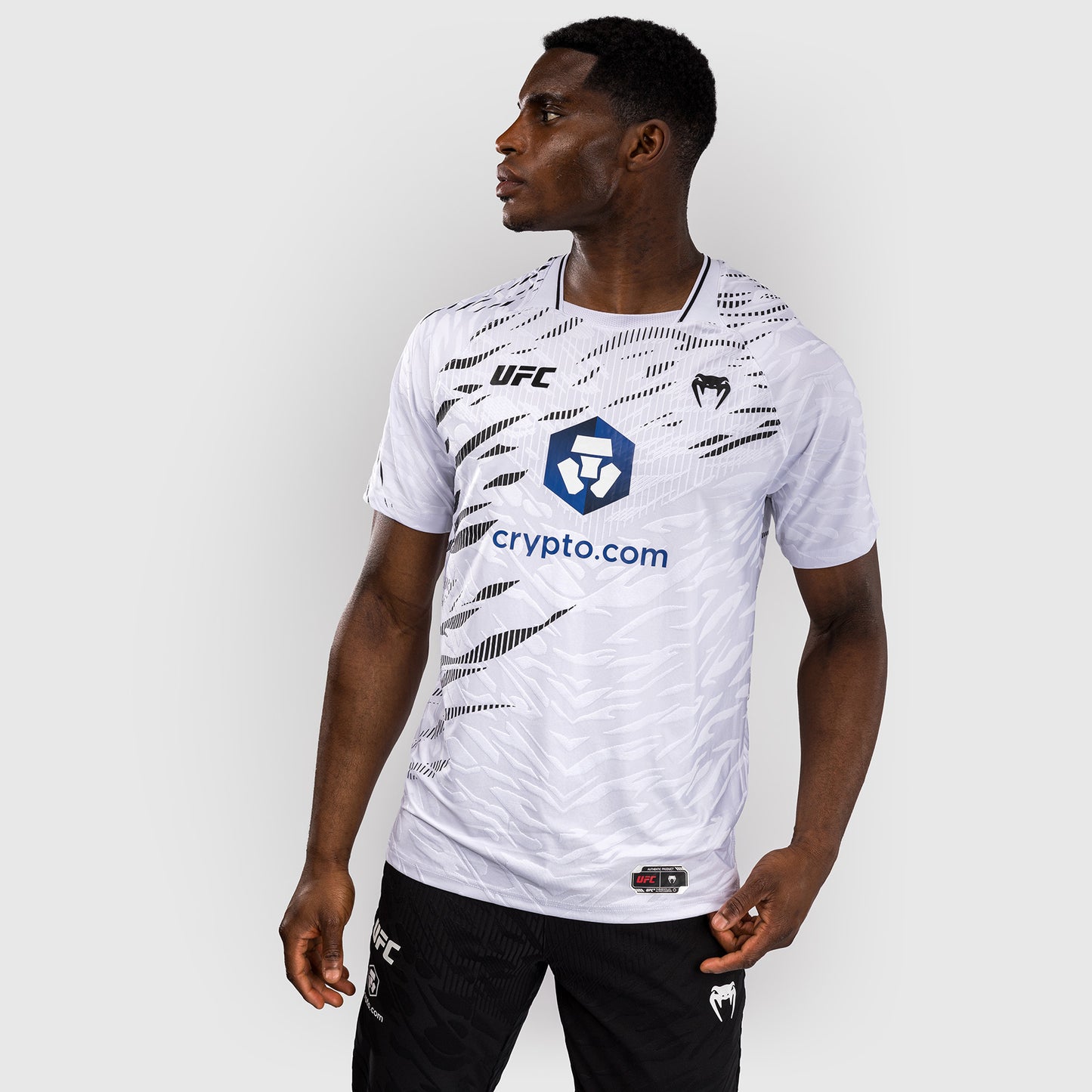 UFC Fusion by Venum Personalizados Authentic Fight Night Camiseta de Salida para Hombre - Blanco