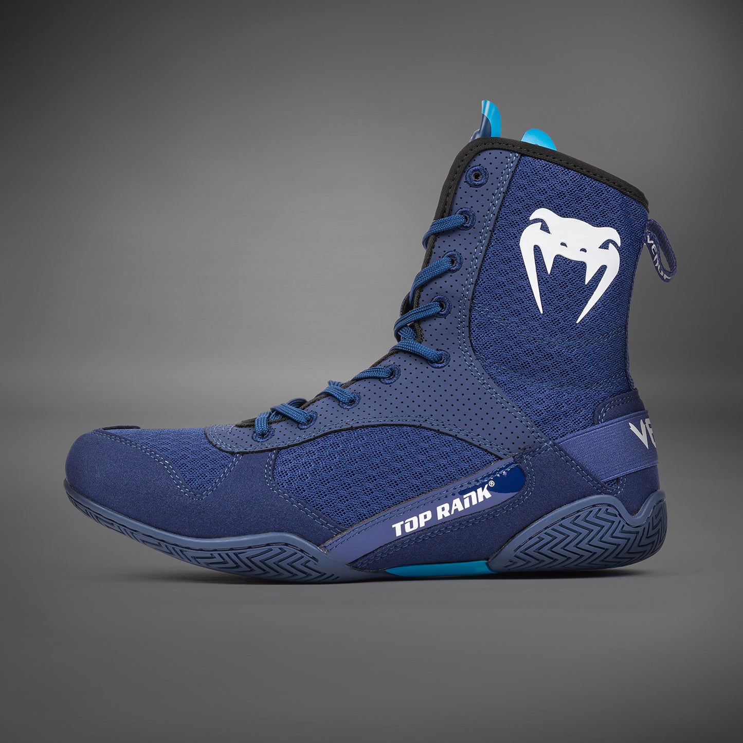Venum x Top Rank Original Zapatillas de Boxeo - Azul Marino