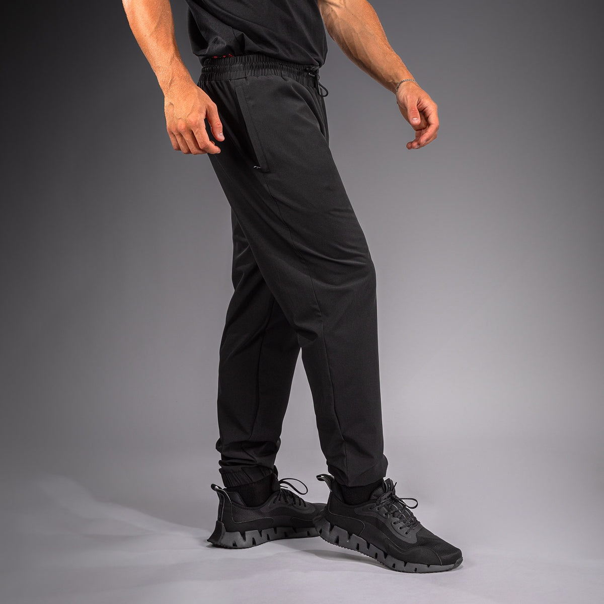 Venum Amazonia Reborn Pantalón de chándal - Negro/Rojo